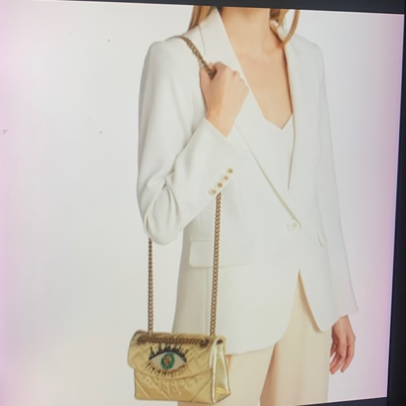 Kurt Geiger London Kensington Eye Quilted Leather Crossbody Bag - Picture 7 of 16